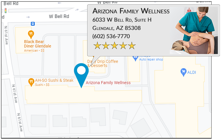 Arizona Family Wellness on googlemap